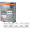 OSRAM Spotlight set 5 faretti LED bianco luce