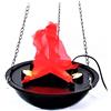LEOFLA Lampada Effetto Fuoco con Fiamma Finta Luci A LED E Catena A Sospensione