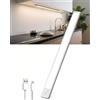 TANSOOL+ Luce LED Sottopensile Cucina, Armadio LED con Sensore di Movimento, 60cm Luce Sottopensile Dimmerabile Lampada per Cucina, Guardaroba, Scale, Soggiorno, Camere da Letto - 1 Pezzo