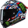 HJC CASCO INTEGRALE RPHA1 V2 CARBON QUARTARARO LE MANS 3 MC21 HJC HELMETS : Taglia Int - M