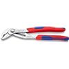 KNIPEX Cobra Pinza regolabile di nuova generazione per tubi e dadi cromata rivestiti in materiale bicomponente, forma affusolata 250 mm, 87 05 250