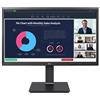 LG MONITOR 23,8 LED IPS 16:9 FHD 5MS 250 CDM, PIVOT, WEBCAM, USB-C HUB, DP/HDMI,