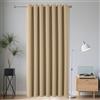 Joydeco Tende Oscurante per Interni 1 Pezzi L 150 x A 195 CM, Tenda Porta Termiche Isolante con Occhielli per Soggiorno e Camera da Letto Moderne, Beige Chiaro