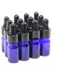 YIZHAO Blu Bottiglie Contagocce Vetro 10ml, con Pipette Contagocce Vetro,per Oli Essenziali, Aromaterapia, Laboratorio, Fragranze, Cosmetici, Viaggio - 12 Pcs