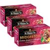 Sir Winston Tea, Tè Nero Cookies Lampone e Vaniglia, 60 Filtri (3 Confezioni da 20 Filtri), Bridgerton, con Aroma di Biscotto e Note Fruttate, Senza Lattosio, Glutine e Allergeni, Vegan