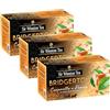 Sir Winston Tea, Tè Nero Caramello e Panna, 20 Filtri (3 Confezioni da 20 Filtri), Bridgerton, Gusto Dolce e Avvolgente, Senza Lattosio, Glutine e Allergeni, Vegan