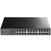 CUDY Switch di rete industriale a 24 porte LAN 10/100/1000Mbps Gigabit Rack-Mount/Desktop Case metallico plug&play Cudy GS1024