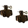 NHABXGDS Biciclette Tamburo Freno Posteriore Freno a Tambur Misura per Sram Avid Level XX Misura per X7 X9 XXWC DB1 DB3 DB5 Misura per Elixir MTB Pastiglie Freno a Disco idrauliche(1pair)