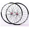QHYRZE Set Di Ruote For Mountain Bike 26 27.5 29 Pollici, Cerchio In Lega Di Alluminio, Ruota For MTB Freno A Disco 24H, Perno Passante, Cassetta A 8-11 Velocità(Rot,29Inch)