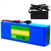 CQHZCL Batteria Per E-Bike Da 48V 10Ah Con Caricabatterie E BMS Integrato; Batteria Impermeabile Agli Ioni Di Litio Per Biciclette Pieghevoli, Scooter E Go-Kart. (48V 10AH),XT60+T