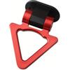 AIQWOJD Gancio Traino Ganci di Traino Decorativi Decorativi per modifiche Auto universali da 1 Pezzo, Tipo Adesivo, Ganci di Traino Regolabili Non distruttivi Supporto Sfera(B)
