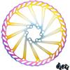 PMAGSYQ Rotori Freno per Bicicletta 160mm 180mm 203mm Rotore Freno a Disco MTB Adatto per Shimano Adatto per SRAM Adatto per Linea Centrale(203mm Silver)