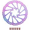 PMAGSYQ per la Bicicletta MTB Accessori Ciclismo HS1 G3 Mountain Bike Rotore Disco Freno 160mm 180mm 203mm Pinza Disco Rotore(HA Gold G3 160MM)