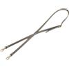Generico Tracolla for Borsa da Donna in Pelle Sottile Tracolla Regolabile con Fibbia in Argento Dorato Compatibile Accessori for Borse Fai-da-Te(Light Coffee,Silver Buckle)
