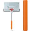 KJoBDwz Coperture per Pali da canestro Imbottiture Impermeabili for canestro da Basket, Protezioni for Pali in Schiuma, Maniche di Protezione Post-Impatto for Esterni(Orange)