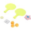 Omquot Giocattolo Educativo Interattivo Allenatore di Tennis Da Tavolo Appeso per Materiale Di Abs Bambino Genitore (Rosa)