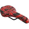 Keenso Cuscino per Sella per Bici, Sella per Bicicletta in Memory Foam con Pelle PU e Guscio in PP, in Acciaio, Limitatore di Pressione, Assorbimento degli Urti, per Uomo e Donna, Mountain Bike da