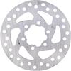 NHABXGDS Biciclette Tamburo Freno Posteriore Freno a Tambur Rotore del Freno a Disco con 6 bulloni 120mm 140mm 160mm 180mm 203mm 6 Pollici rotori dei Freni per Parti della Bici da Strada MTB(160mm)