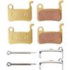 EGUIAS Pastiglie Freno Bici Pastiglie Freno idrauliche MTB Resistenti all'Usura Accessori Ciclismo Adatti per Shimano A01S M06 M07 Freno a Tamburo per Bicicletta Biciclette Tamburo(Resin 2Pair)