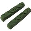 PMAGSYQ Pastiglie Freno per Ruote in Carbonio Accessori per Bici da Strada per Freni a Cerchio in Lega per Bicicletta(Carbon Rim Green)