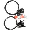 EGUIAS 105 BR-R7070 Freno a Disco Idraulico Parti di Ciclismo per Bicicletta da Strada Pastiglia Freno idraulica per Bici Freno a Tamburo per Bicicletta Biciclette Tamburo(Only Front 900mm)