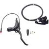NHABXGDS Biciclette Tamburo Freno Posteriore Freno a Tambur Freni per scooter da bicicletta XD-H800 XD-H880 1350MM 2000MM Freno per bicicletta impermeabile a 2 pin impermeabile(H880 L hand Front 1350mm)