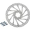 KUAWDON Rotore del Freno a Disco 160mm 180mm 203mm Rotori dei Freni Idraulici per Mountain Bike da Strada Adatti per Shimano Adatti per SRAM(1 PC 160MM)