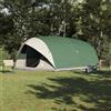 Runheo Tenda a tunnel in taffetà verde con tetto, 500 x 348 x 200 cm, impermeabile e antivento, con porta elettrica e gancio per luci, per campeggio, outdoor, famiglia, trekking, festival e protezione