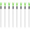 XCTDSVAH Porta Canna da Pesca Accessori for Asta con Staffa Estensibile for picchetto telescopico Regolabile da Pesca 4/8 Pezzi(4pcs)