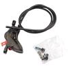 NHABXGDS Biciclette Tamburo Freno Posteriore Freno a Tambur Pinza Freno BR-MT420 con Tubo Freno 850mm 1600mm con pastiglie Freno D02S per MTB Mountain Bike 4 Pistoni(850MM)