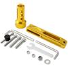 PMAGSYQ Bici Anteriore Pinza Freno Posteriore Adattatore Pinza Freno Extender Montaggio Adatto per 406 451 SP8 P8 P18 MP18(Gold)