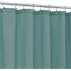 ALYVIA SPRING Tenda da doccia in tessuto impermeabile, morbida e leggera, con 3 magneti, qualità alberghiera e lavabile in lavatrice, dimensioni standard 182 x 183 cm, verde acqua