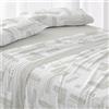 Burrito Blanco | Completo lenzuola | Letto da 150 a 160 cm. (+misure disponibili) | Design 142 | Colore Salvia (150-160x190/200cm.)