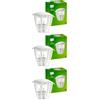 Philips CREEK LAMPADA DA PARETE DA ESTERNO LANTERNA LUCE DIFFUSA, ALLUMINIO BIANCO 153873116 (Confezione da 3)