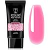 ROSALIND Poly Nail Gel Ricostruzione Unghie 60ML Dark Pink Rinforzo Gel
