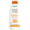 Ambre Solaire Garnier Ambre Solaire SPF 30 Hydra 24 Hour Protect - Crema solare idratante UVB e UVA, arricchita con vitamina C, crema solare resistente all'acqua, non unge, ad assorbimento rapido, 175 ml