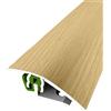 PROVISTON Profilo di transizione, profilo per parquet, larghezza: 51 mm, bilanciamento dell'altezza: 3-23 mm, lunghezza: 900 mm, profilo in alluminio, rovere chiaro, 1 pezzo