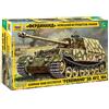 Zvezda 3653 500783653-1:35 SD. Kfz.184 Ferdinand Tiger, modellino di Costruzione, modellismo, Hobby, Fai da Te, in plastica, Non Verniciato.
