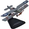 Herpa Oxford Diecast Herpa Bristol F2B J7624 A Flight 2 Squadron Metal Model Aircraft Figurine Grigio