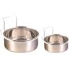 Trixie Ciotola in acciaio inox con supporto - Trixie - Ciotola in acciaio inox con supporto -