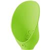 Generico Dispenser per bottiglie d'acqua per cani - Abbeveratoio per cuccioli da esterno 7 cm x 15 cm, pieghevole a forma di foglia, filettatura universale, elemento con patta in silicone