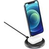 ADAM Accessori Adam Elements: caricabatterie wireless 2 in 1 Adam Elements Omnia M2 Magnetic MagSafe per iPhone + AirPods, 15 W, nero