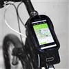 OEM Borsa da bicicletta con touchscreen, compatibile con schermi fino a 7 pollici, impermeabile, con supporto per telefono, con parasole, con attacco per cavi per cuffie