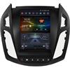 OEM Lettore multimediale per auto, display touchscreen, compatibilità con smartphone, compatibile con Ford Transit Tourneo Connect dal 2013 al 2018. Sistema audio GPS per auto, modello S4 (8 core, 4G, 32GB)