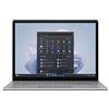 Microsoft Notebook Surface Laptop 5 QWERTY Spagnolo Argento 256GB SSD 8GB RAM i7-1265U 15