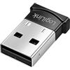 LogiLink Adattatore USB BT 6.0 (USB-A) con 3 Mbit/s, (EDR+BLE) e portata fino a 20 m