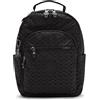 Kipling SEOUL S Zaino piccolo, Signature Emb (Black)