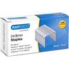 Rapesco S24807Z3 Punti Galvanizzati 24/8mm (No.16), Confezione da 5000