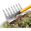 Generico Weeding Rake - Attrezzi da Giardino Metallici Smontabili - Estrattore di Erbacce per Prato | per Esterni, Giardino, Cortile, Terrazzo, Aiuola, , Passerella