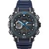 Sekonda Orologio analogico digitale da uomo, cassa in plastica da 49 mm e cinturino, Blu navy, Cinturino